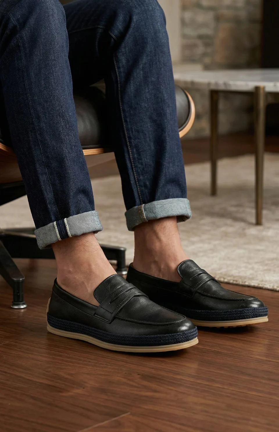 Halfa Cuir Noir
