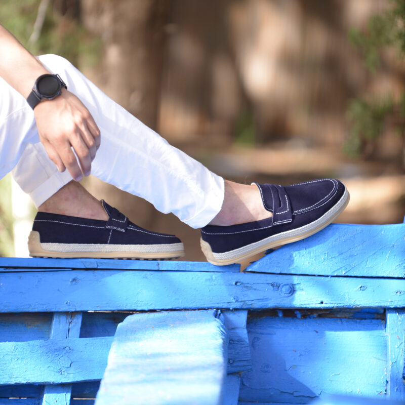 Elito Halfa Daim Bleu Marine – Image 2