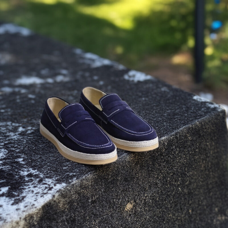 Elito Halfa Daim Bleu Marine – Image 3