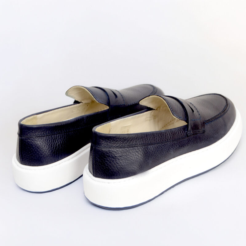 Velino Cuir Bleu Marine – Image 4