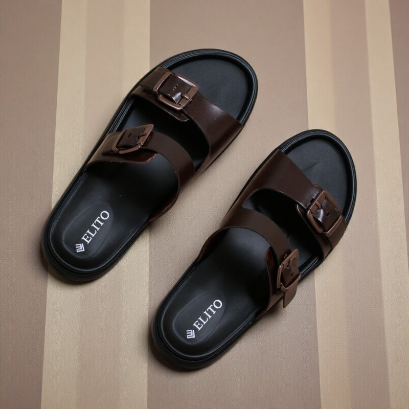 Elito Double Strap Marron