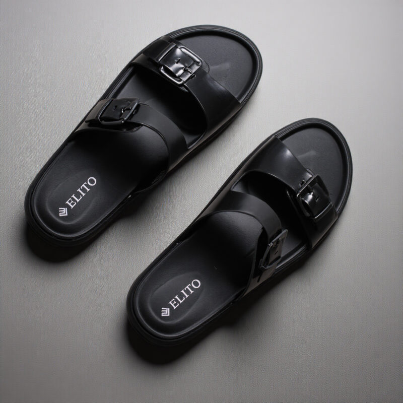 Elito Double Strap Noir