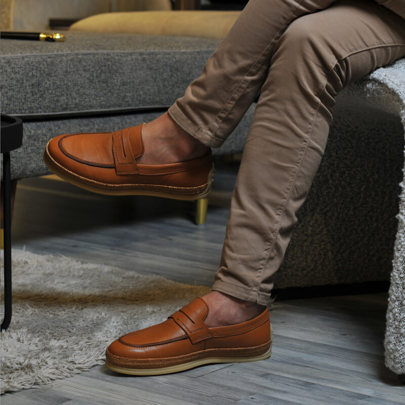 Halfa Cuir Camel
