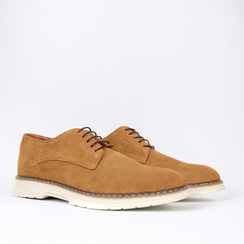 Derby Shoes Camel – Image 3