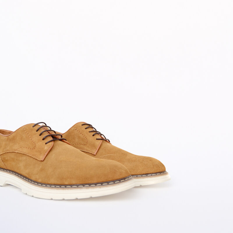 Derby Shoes Camel – Image 4