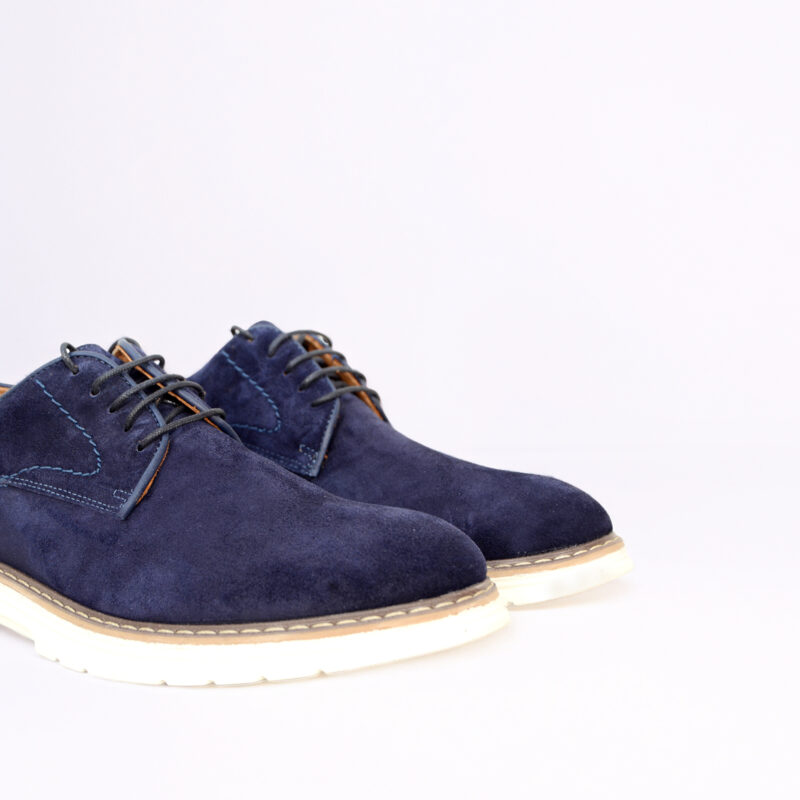 Derby Shoes Bleu Marine – Image 3