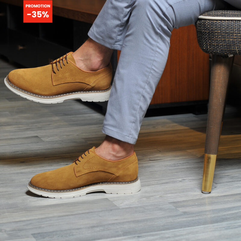 Derby Shoes Camel