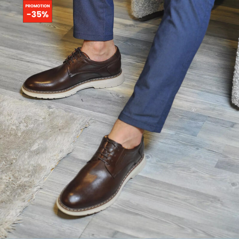Derby Shoes Marron