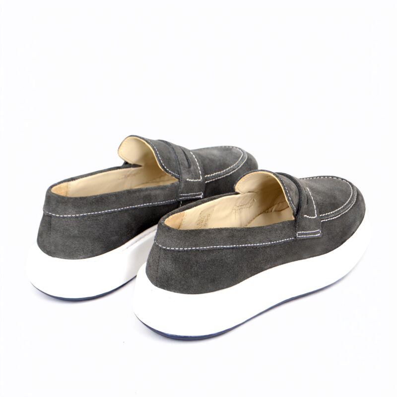 Elito Velino Daim Gris Foncé – Image 5