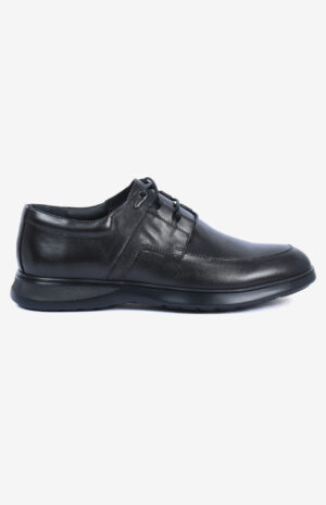 Chaussures homme en cuir véritable, confortables et légères. Design élégant, semelle flexible et disponible en marron ou noir. Parfaites pour le travail et le quotidien.