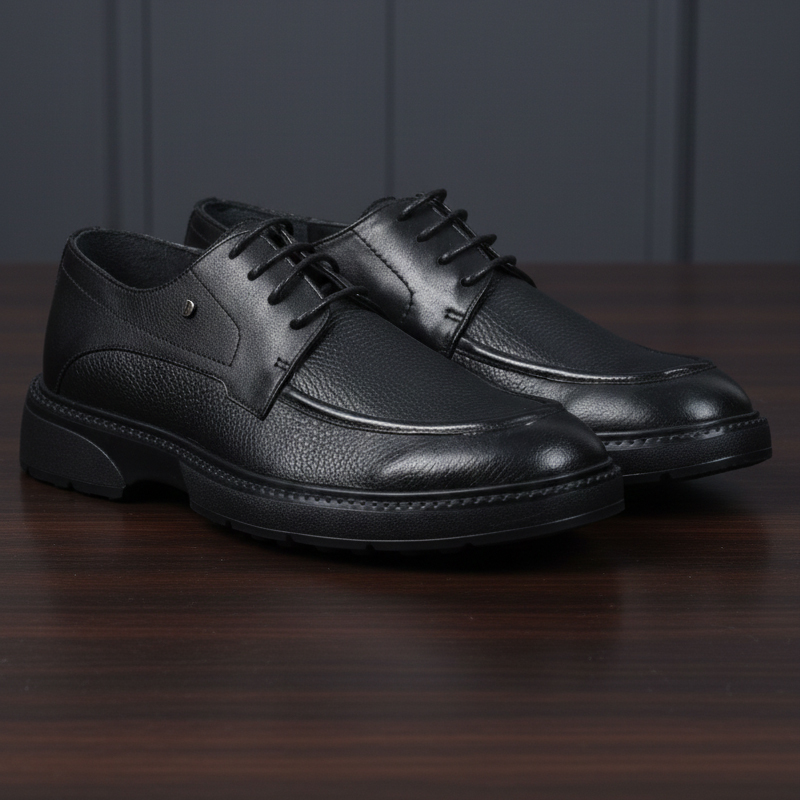 Chaussures Homme Cuir Noir Premium Elito