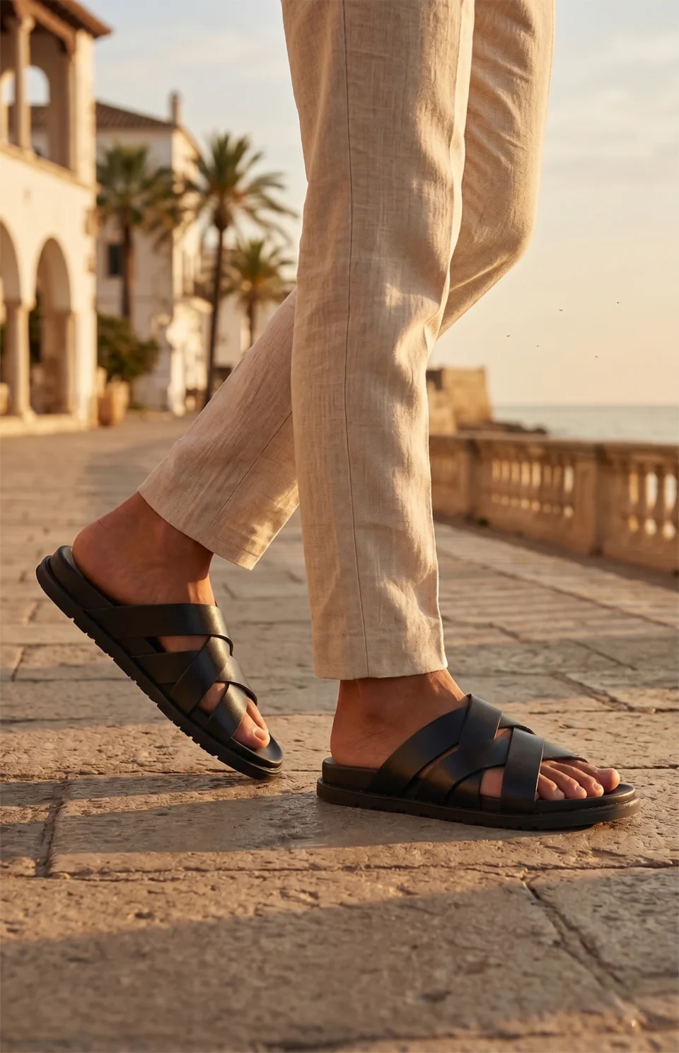 Mules Homme Atlas Noir