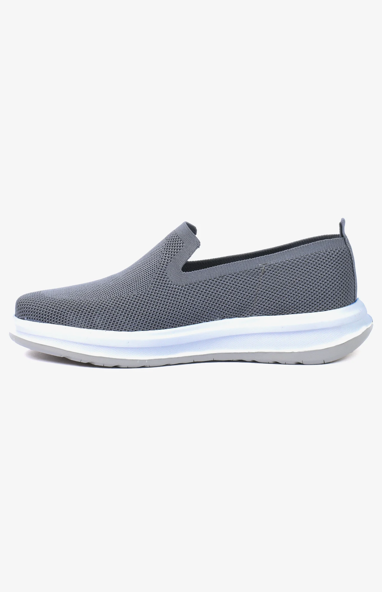 EasyFit - Chaussure slip-on homme Grisen maille respirante