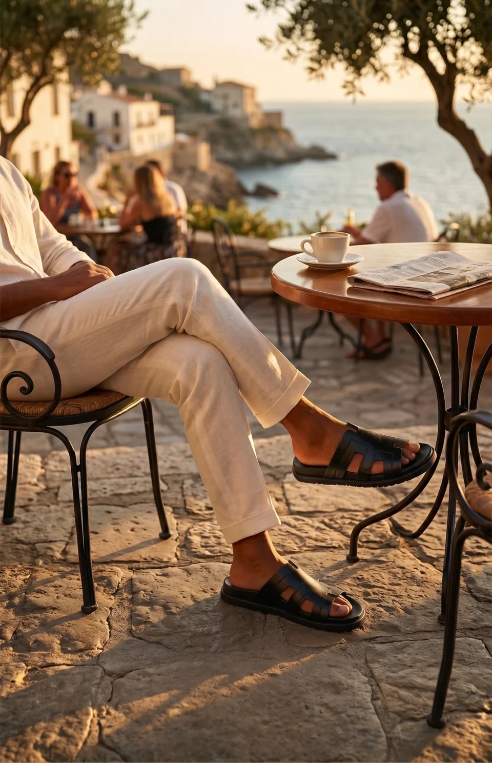 Mules Homme Rhodes Noir